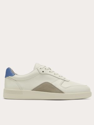 The Court Sneaker | Canvas Tan / Bluebell / Trench Coat