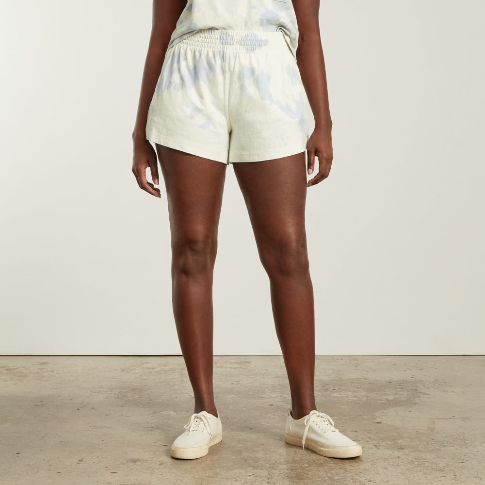 The Retro Jersey Short | Blue Slate Tie Dye - Image 2