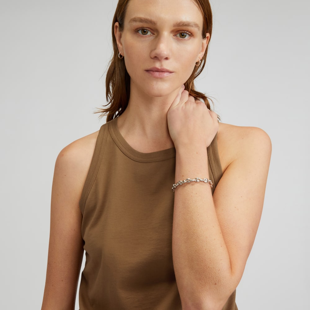 The Tank in Essential Cotton | Toasted Coconut - Image 4