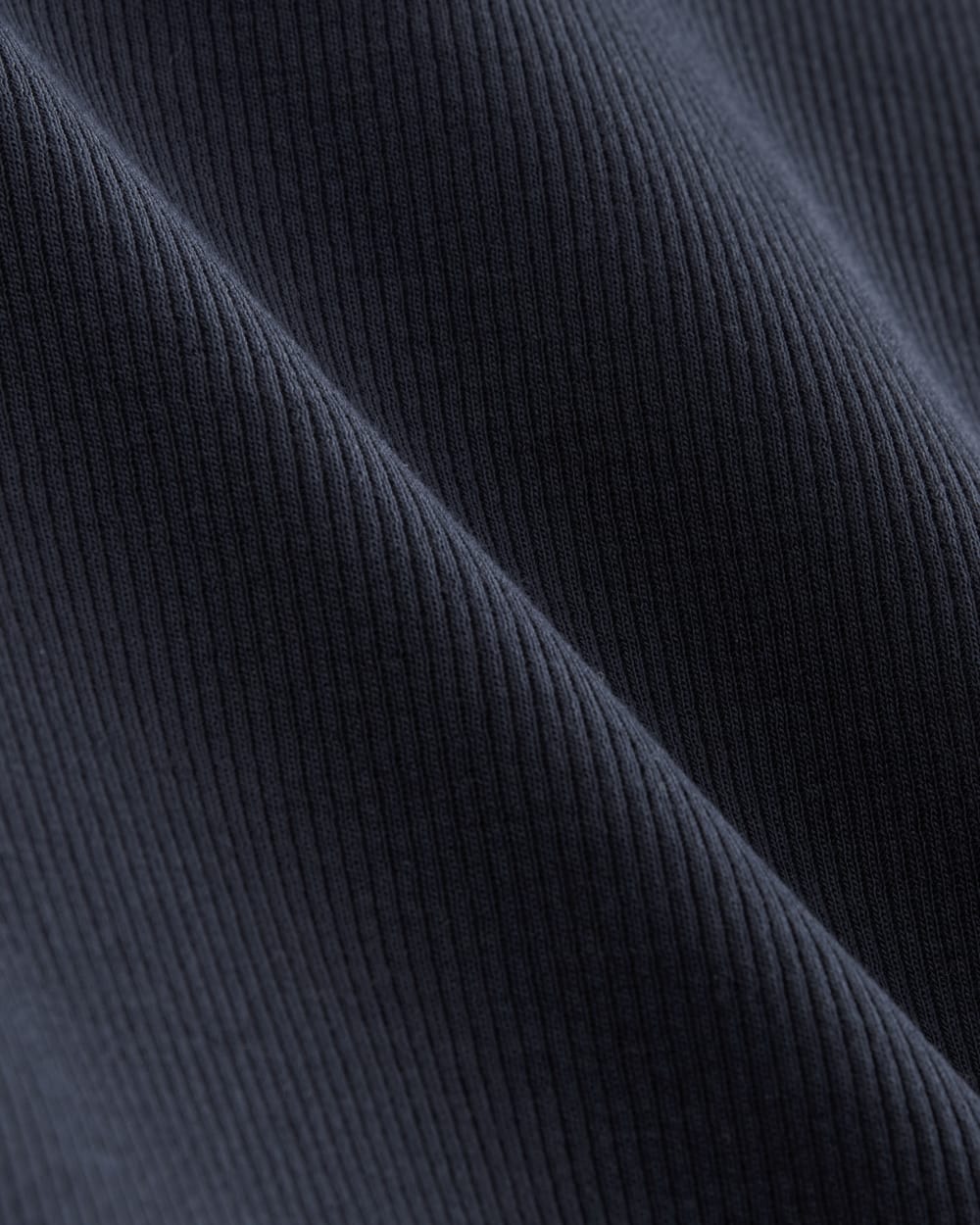 The Luxe Rib Funnel-Neck Tank | Navy - Image 6
