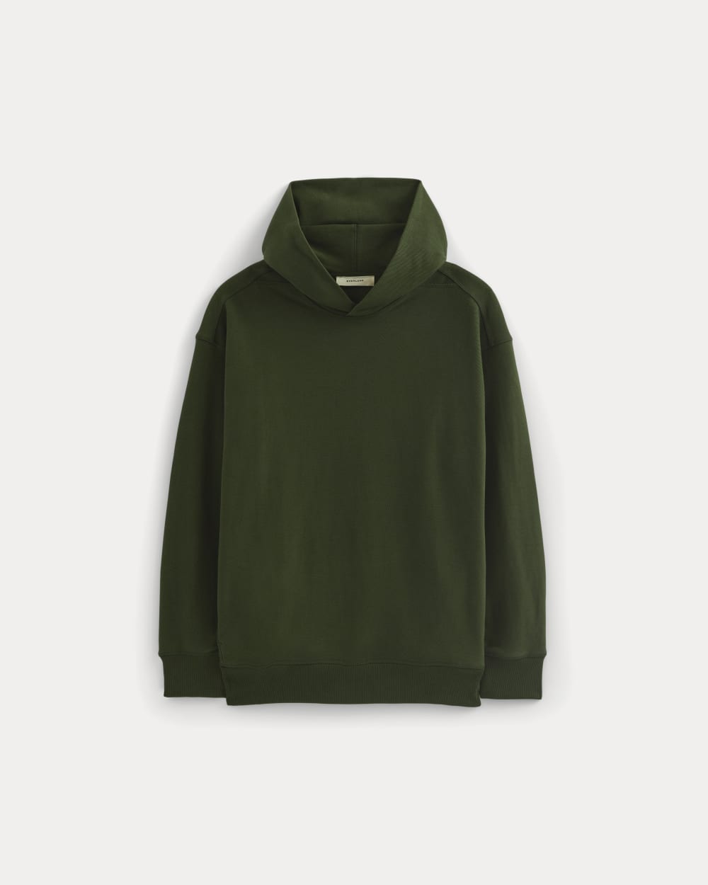 Twill Terry Jacquard Hoodie | Dark Forest - Image 2