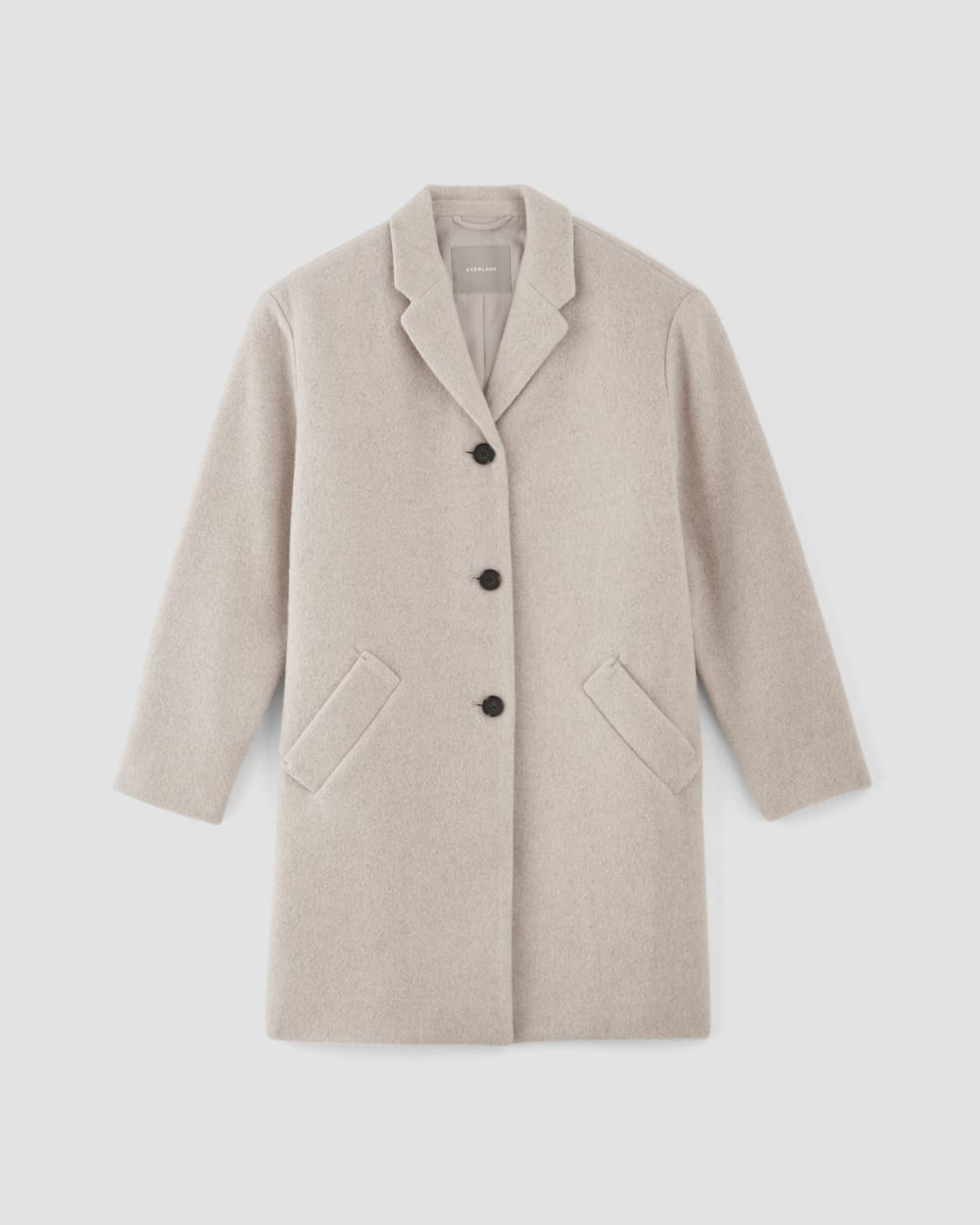 The Italian ReWool? Cocoon Coat | Oat - Image 2