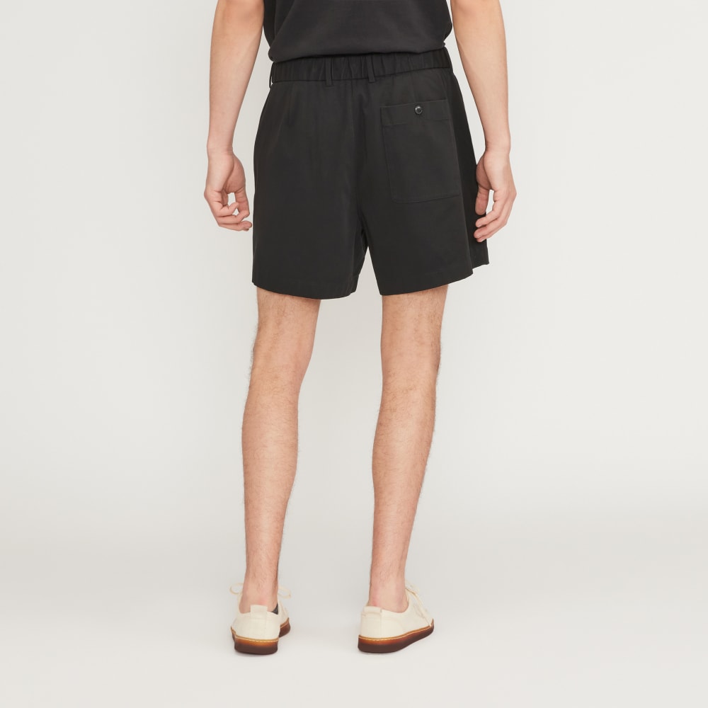 The Pull-On Performance Chino 5 Short | Black - Image 3