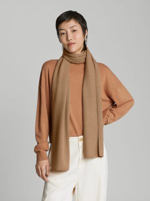 The Cashmere Scarf | Light Camel