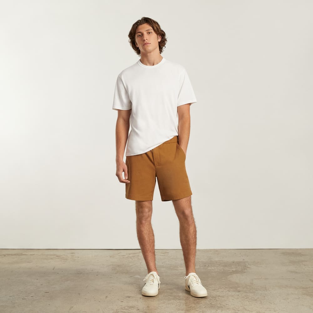 The Pull-On Performance Chino Short | Tawny Brown - Image 4