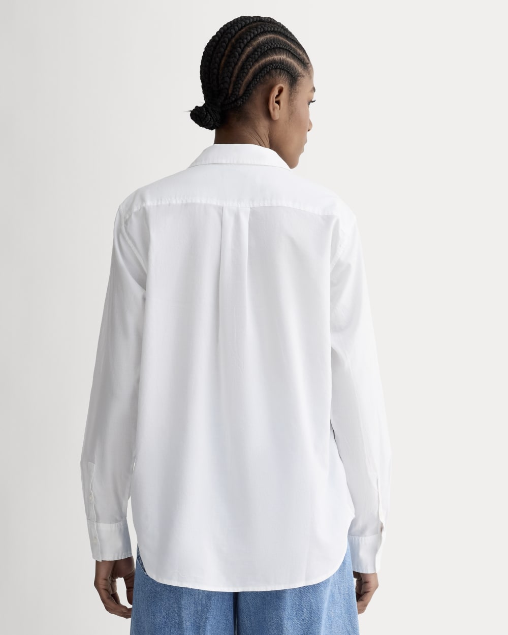 The Must-Have Shirt in Silky Cotton | White - Image 5