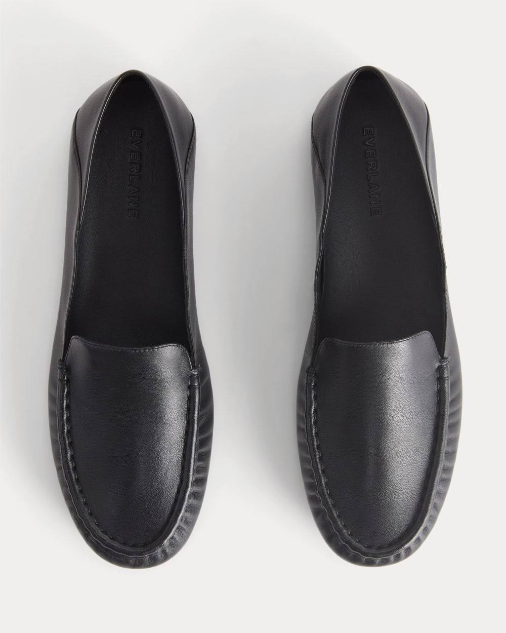Leather Day Driver Loafer | Black - Image 5