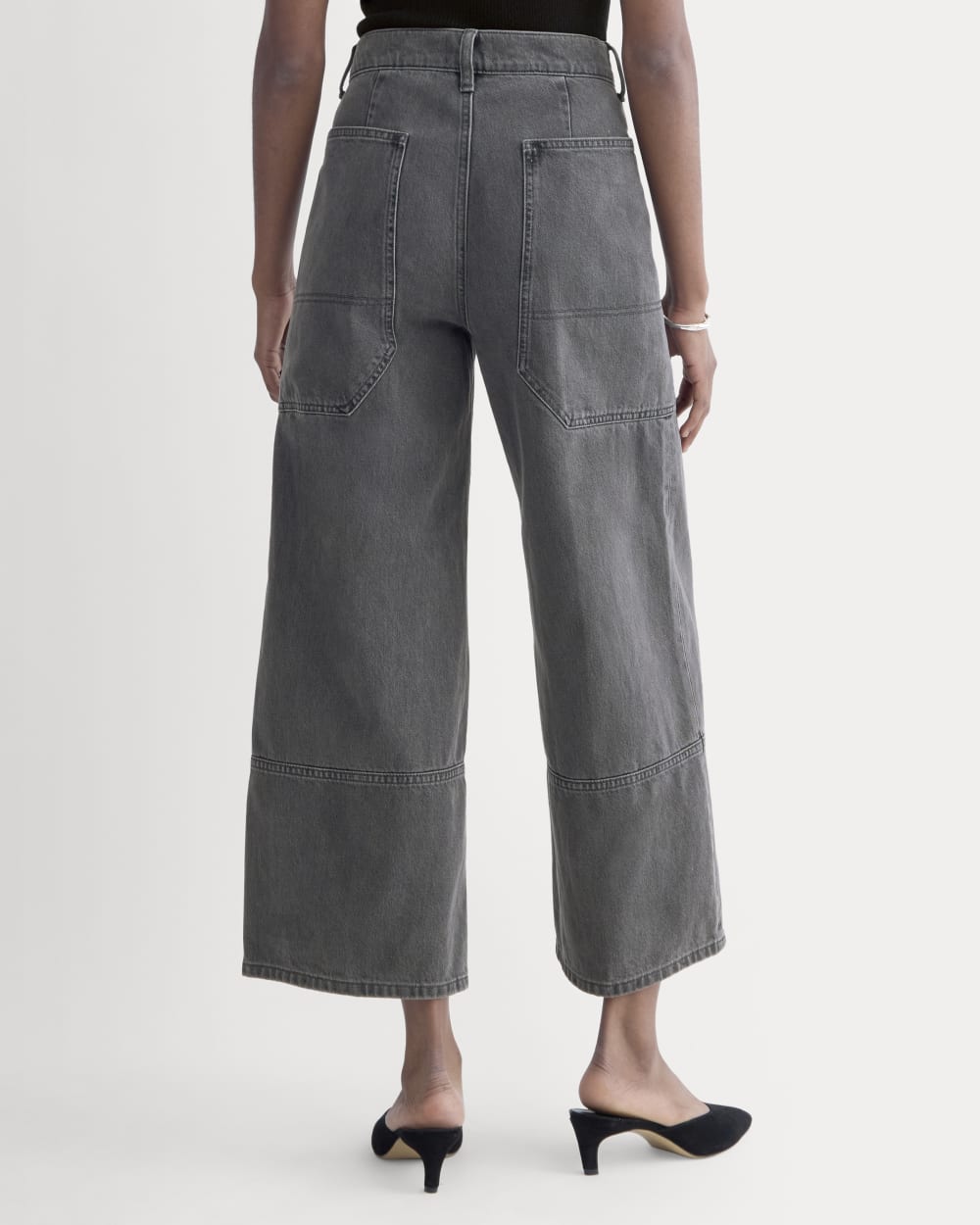 The Way-High® Gardener Cropped Jean | Washed Black - Image 5