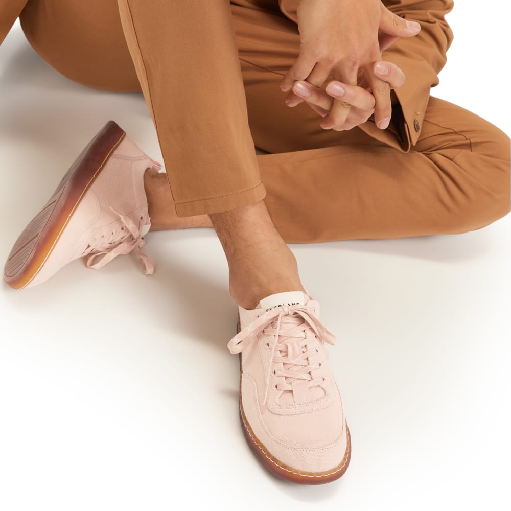 The Tread-Bare Sneaker | Pale Pink - Image 9