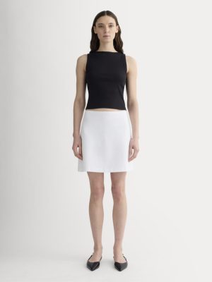 The Dream Mini Skirt | White