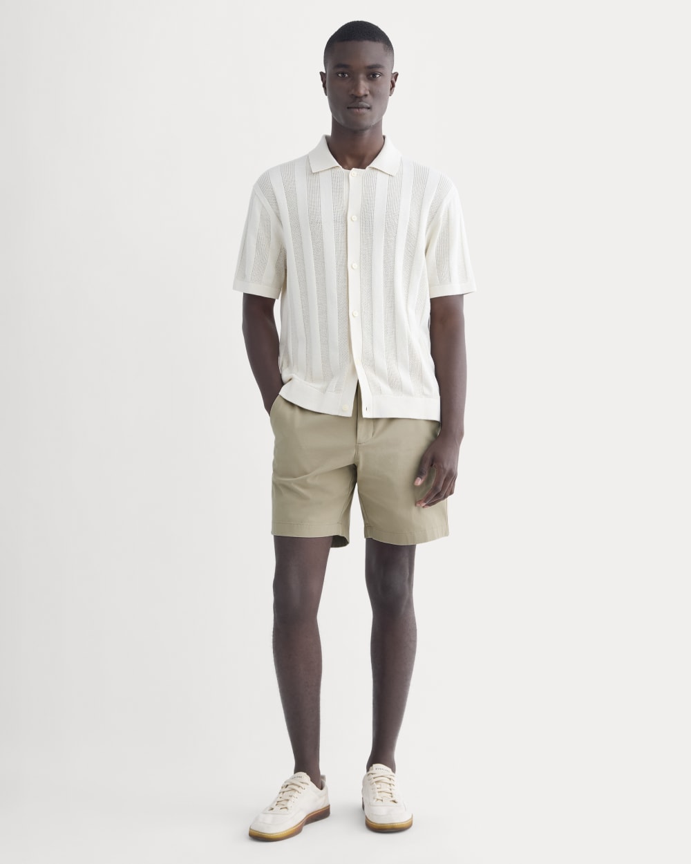 The Pull-On Performance Chino Short | Trench Coat Khaki - Image 3
