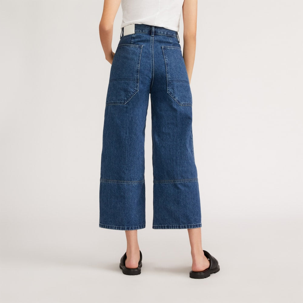 The Way-High® Gardener Cropped Jean | Vibrant Blue - Image 6