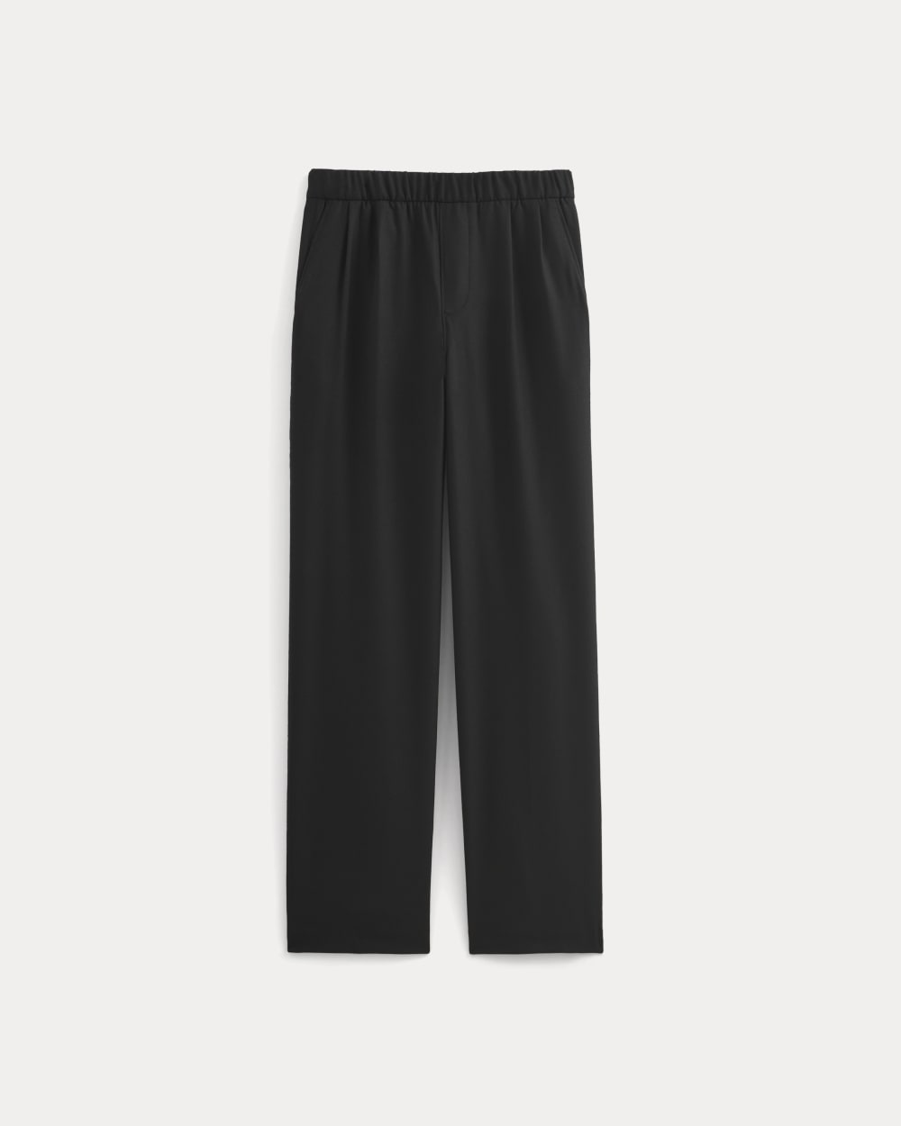 Pleated Trouser in Tailor Twill | Black - Image 2
