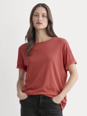 The Air Tee | Vintage Red