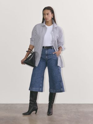 The Denim Culotte | New Blue