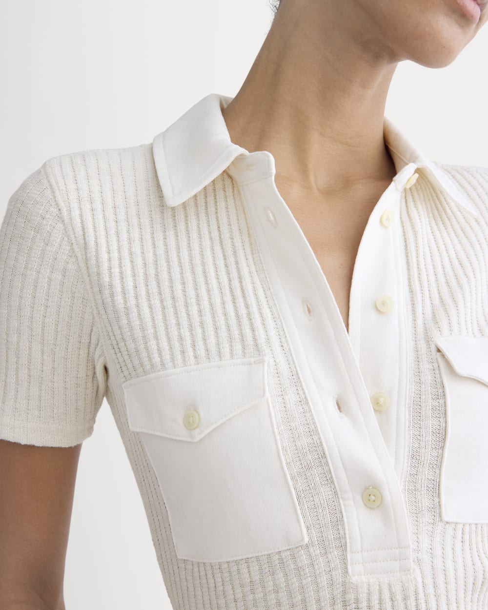 The Cozy Rib Polo | Bone - Image 4