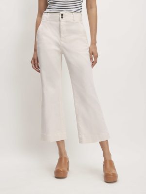 The Organic Kick Flare Pant | Bone