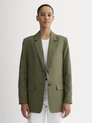 The Oversized Blazer in Buttersmooth | Kalamata