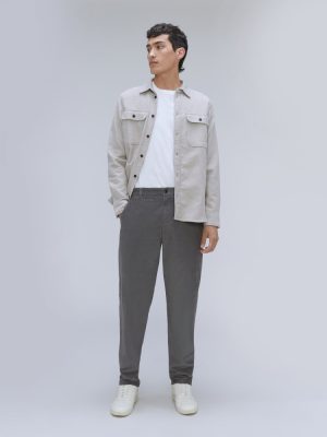 The Straight Fit Corduroy Pant | Pewter