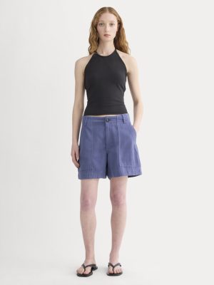 The Utility Short in Buttersoft | Indigo