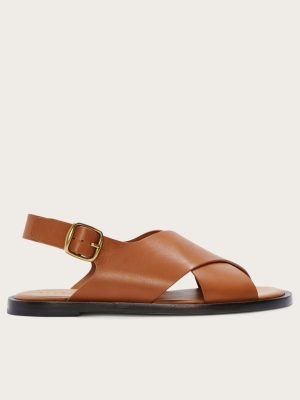 The City Crossover Sandal | Desert Tan