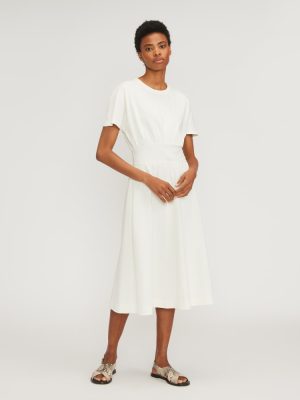 The Organic Cotton Waisted Dress | Canvas