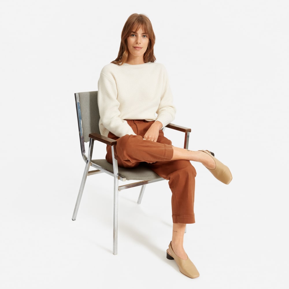 The Straight-Leg Crop | Cocoa Brown | Regular - Image 6