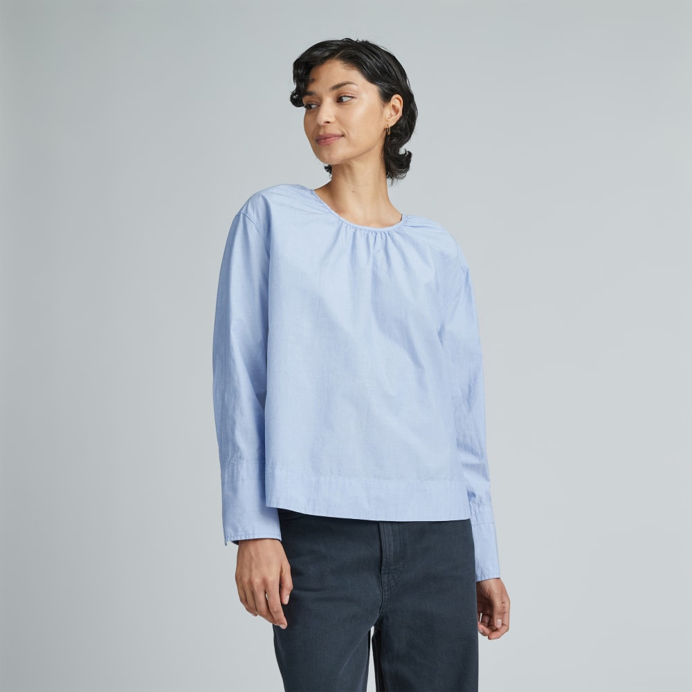 The Poplin Breeze Shirt | Light Blue
