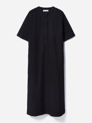 The Caftan Dress | Black Check