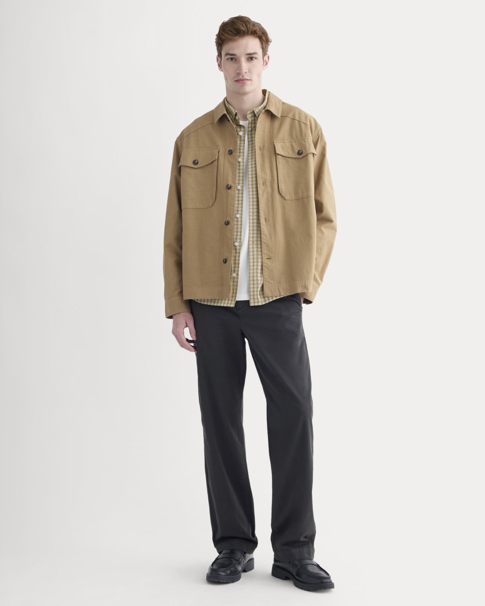 Relaxed Fit Chino | Black