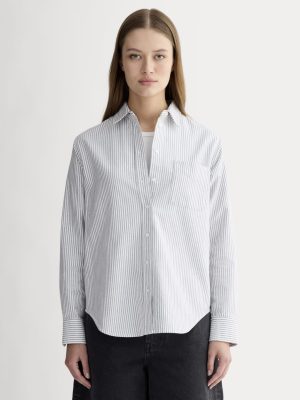 The Must-Have Oxford Shirt | Black / White