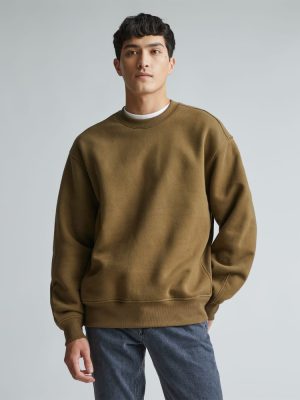 The ReTrack Crewneck Sweatshirt | Beech