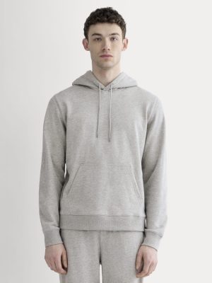 The Off-Duty Terry Hoodie | Heathered Grey