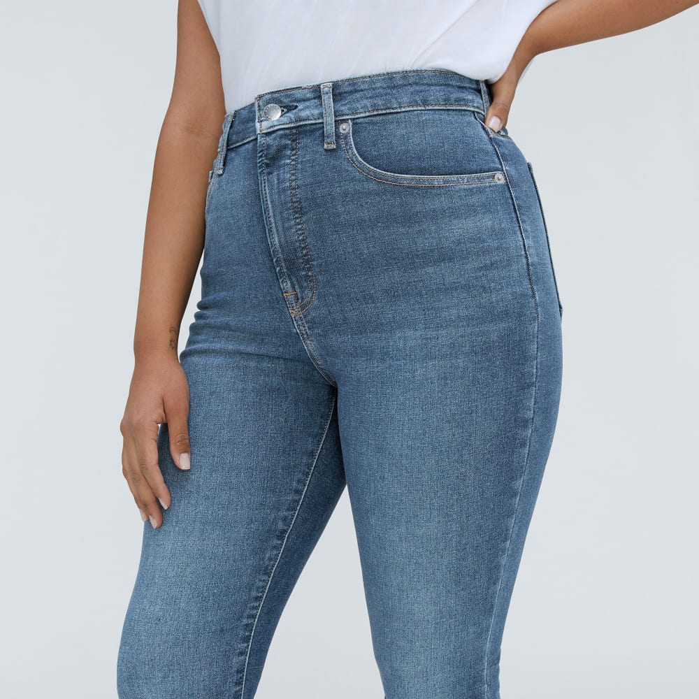 The Way-High? Hourglass Skinny Jean | Faded Blue | 28.75 Inseam - Image 4