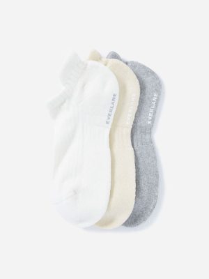 The Organic Cotton Ankle Sock 3-Pack | Neutral Multi