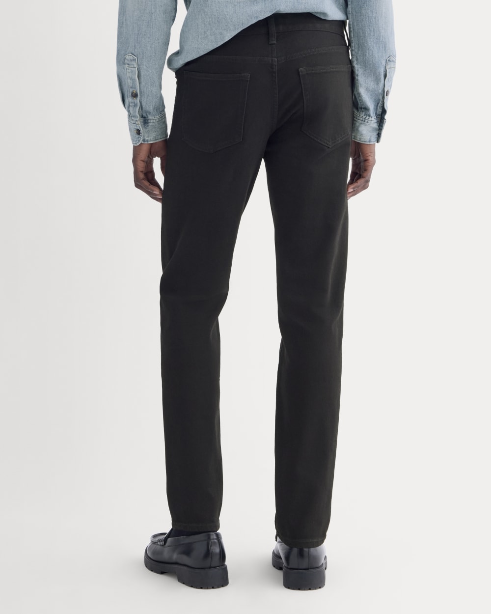 The Athletic 4-Way Stretch Organic Jean | Uniform | Black - Image 5