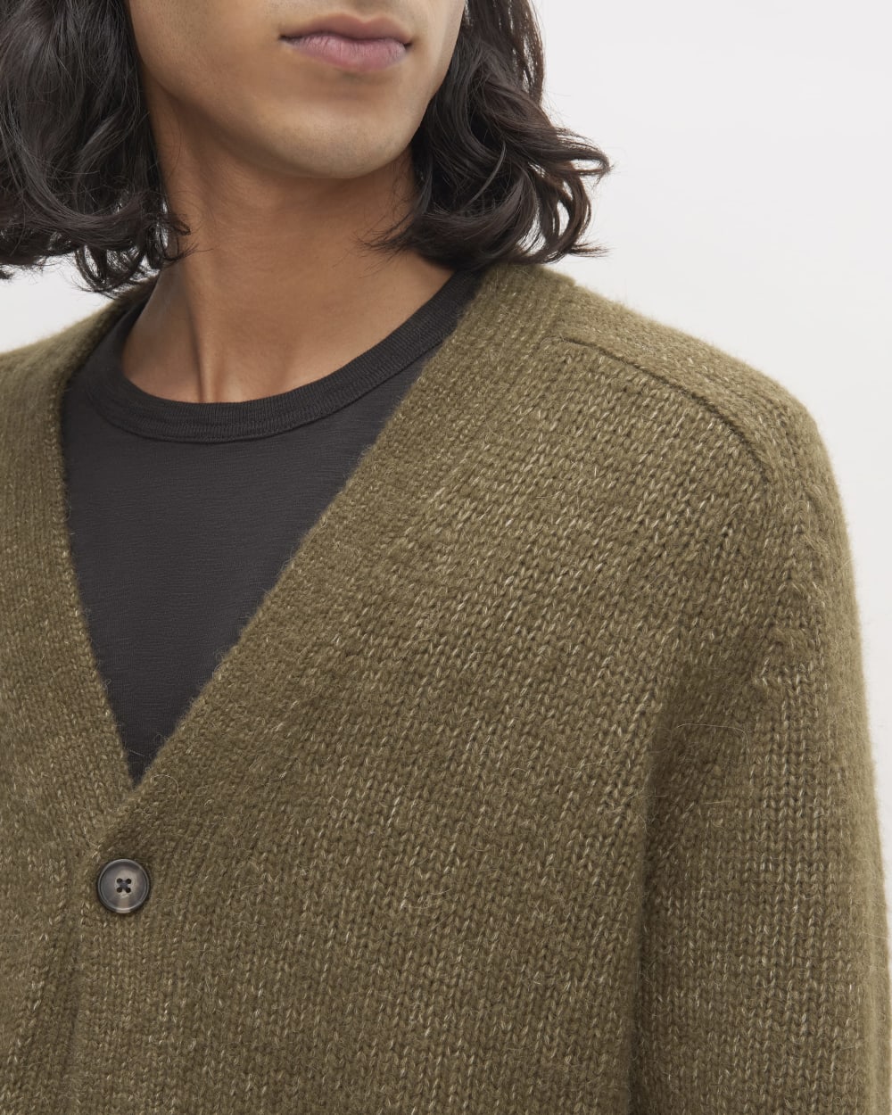 The Cloud Relaxed Cardigan | Beech - Image 4