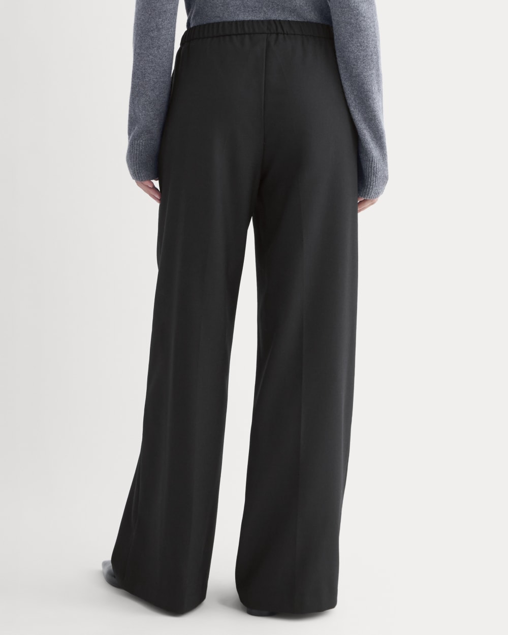 The Pull-On Trouser in Tailor Twill | Black - Image 5