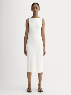 The Selfie Tank Dress | White