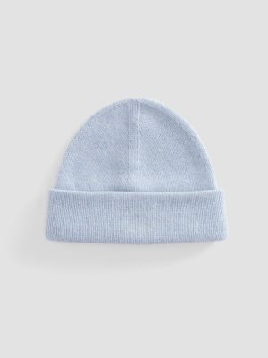 The Good Merino Wool Beanie | Chambray Blue