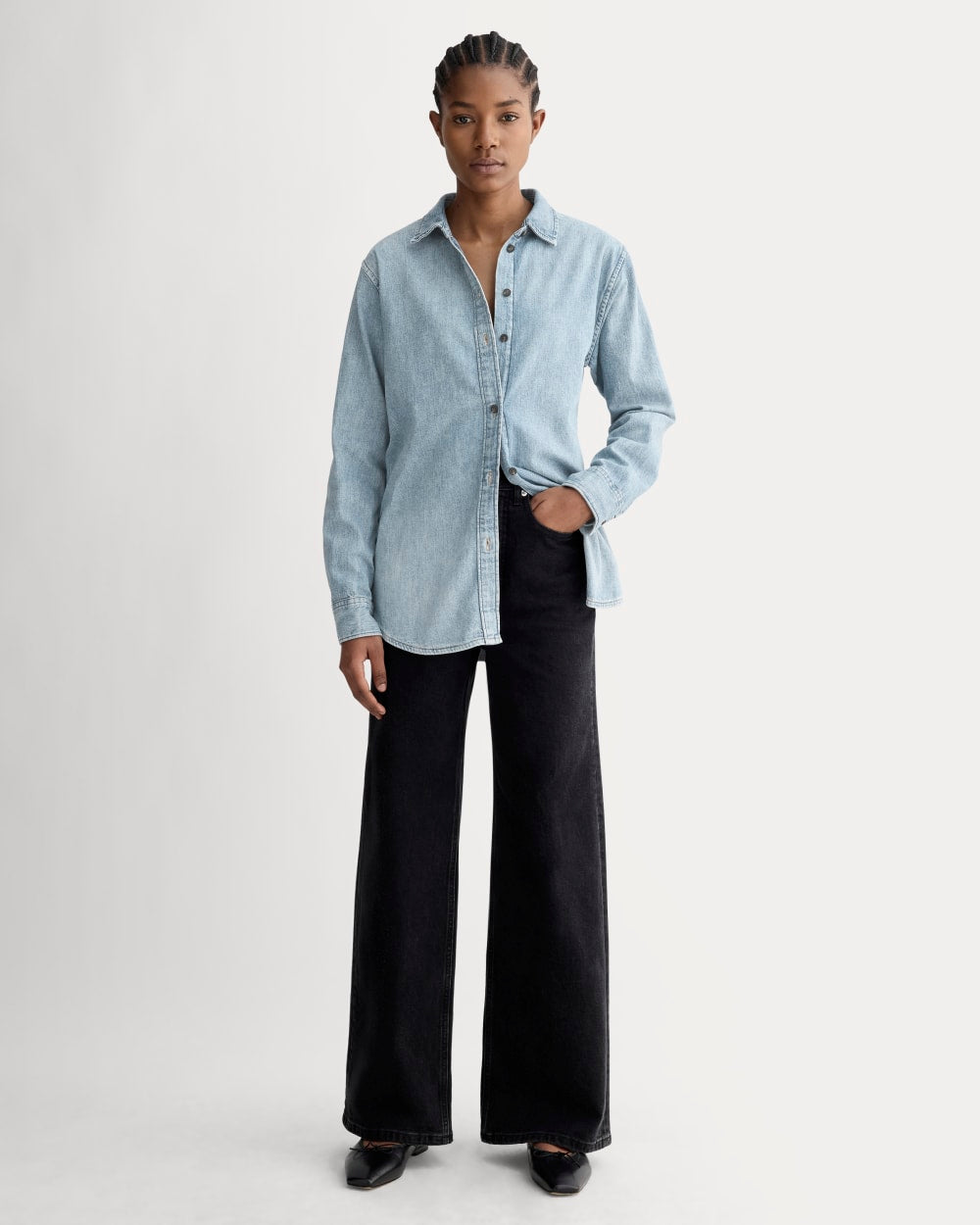 The Must-Have Shirt in Denim | Light Indigo - Image 3
