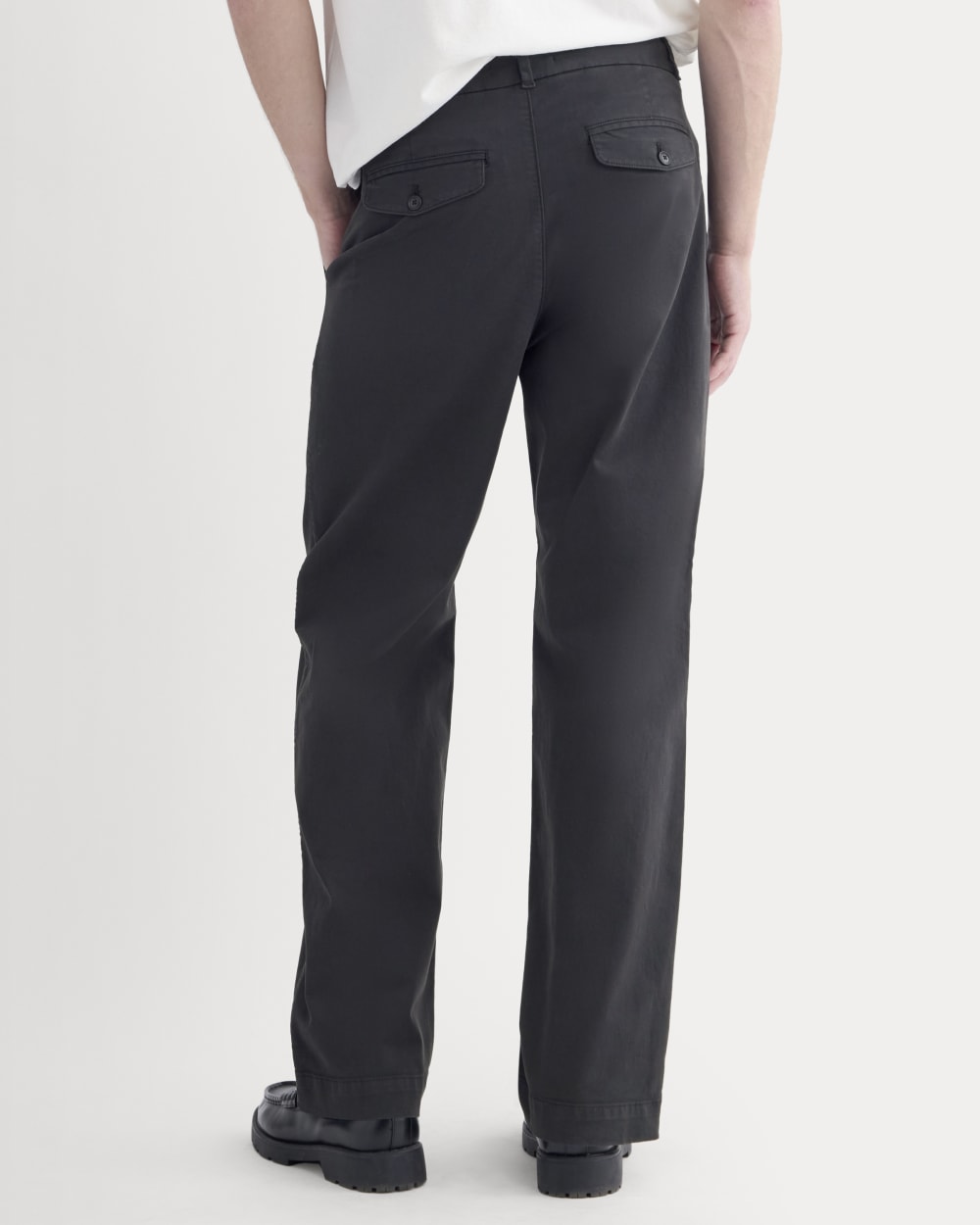 Relaxed Fit Chino | Black - Image 4
