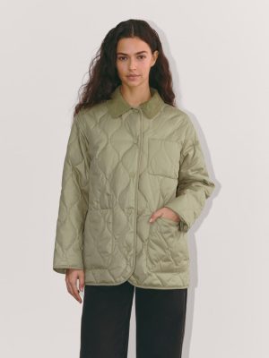 The Quilted Ranch Jacket | Eucalyptus