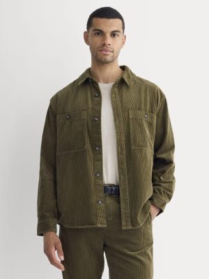Wide Wale Corduroy Shirt | Beech