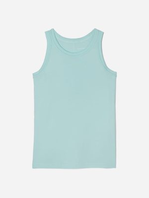 The Tank in Essential Cotton | Ice Blue