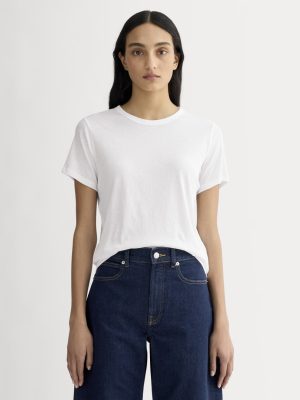 The Slim Air Tee | White