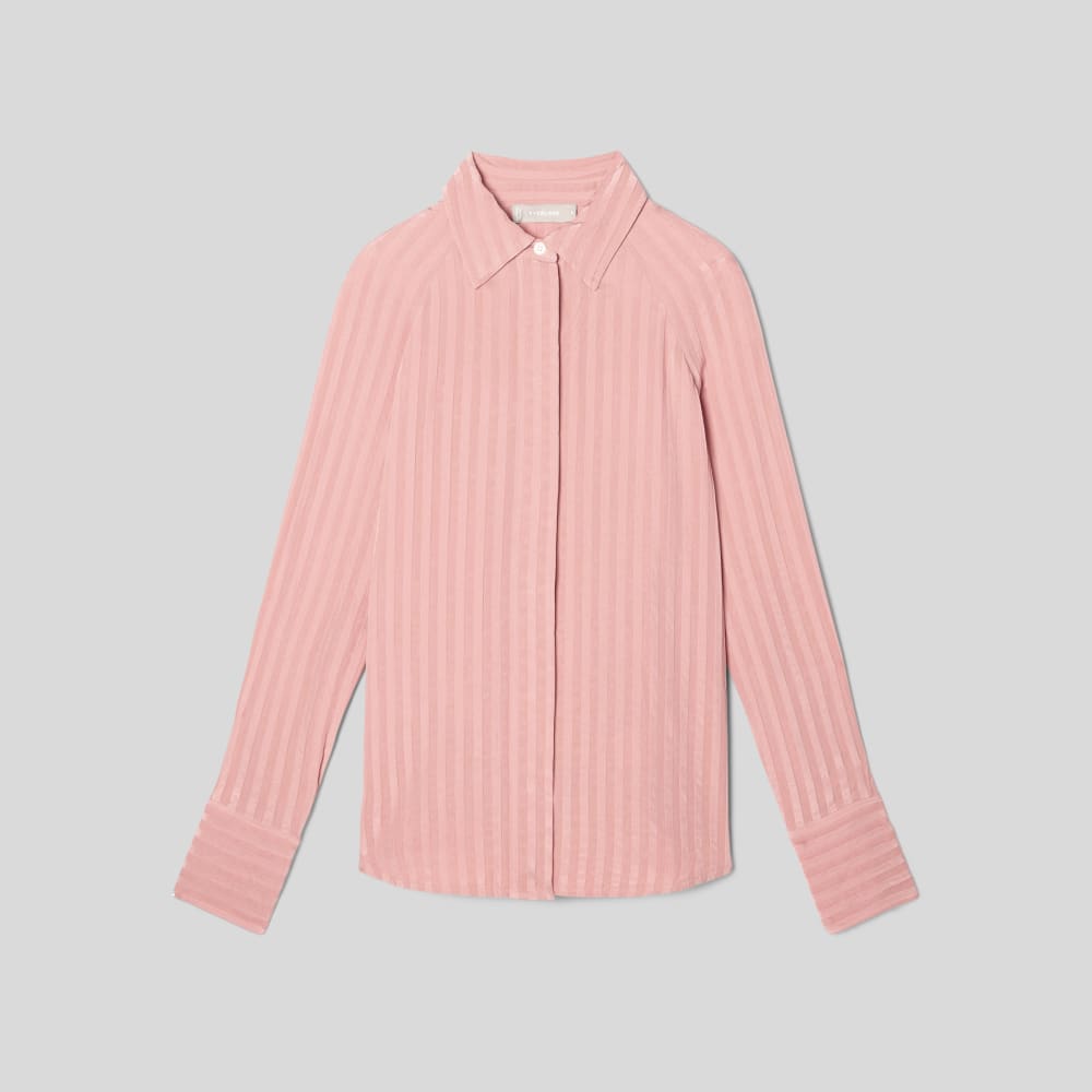 The City Stripe Shirt | Light Rose - Image 2