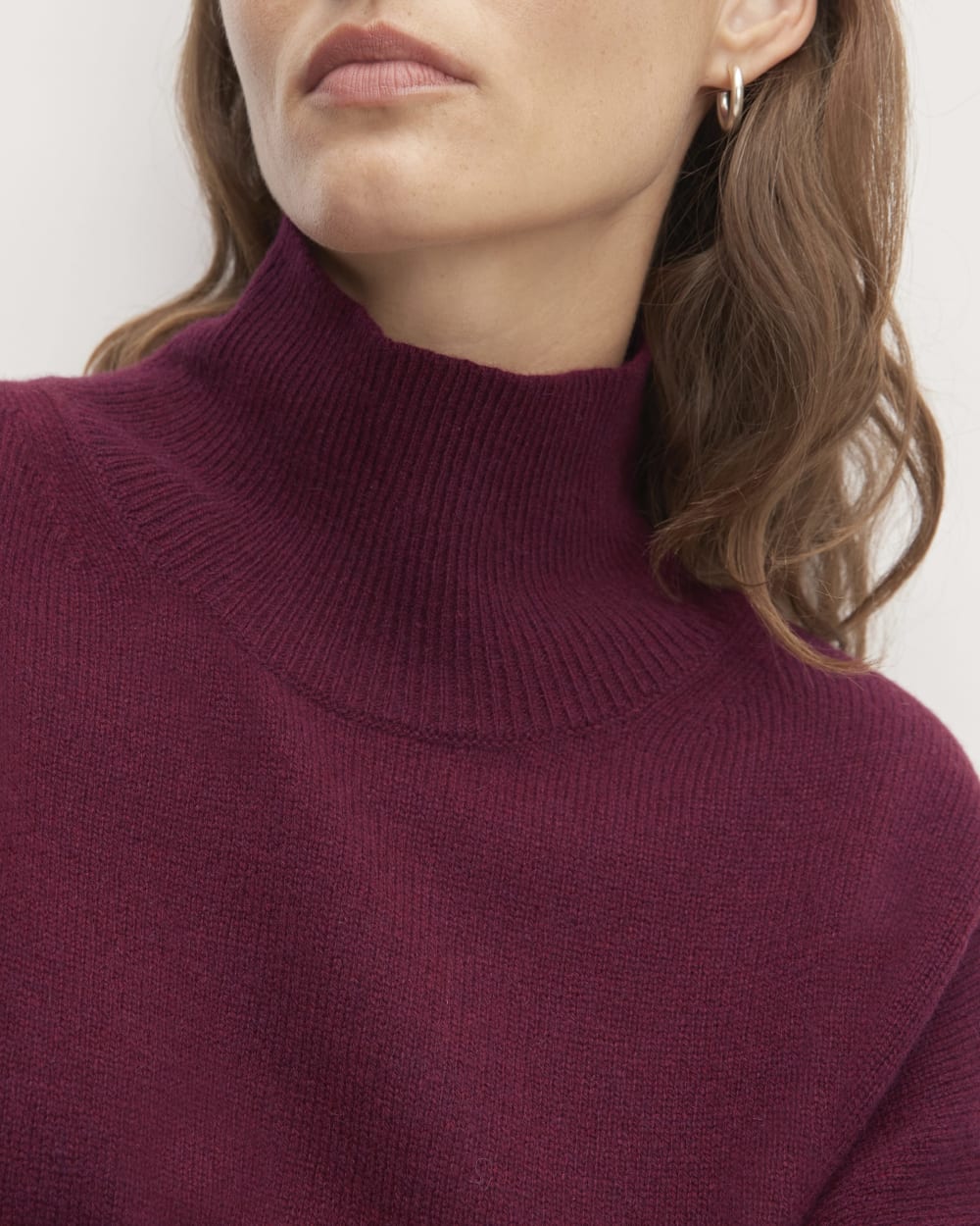 The Cashmere Oversized Turtleneck | Brandy - Image 4
