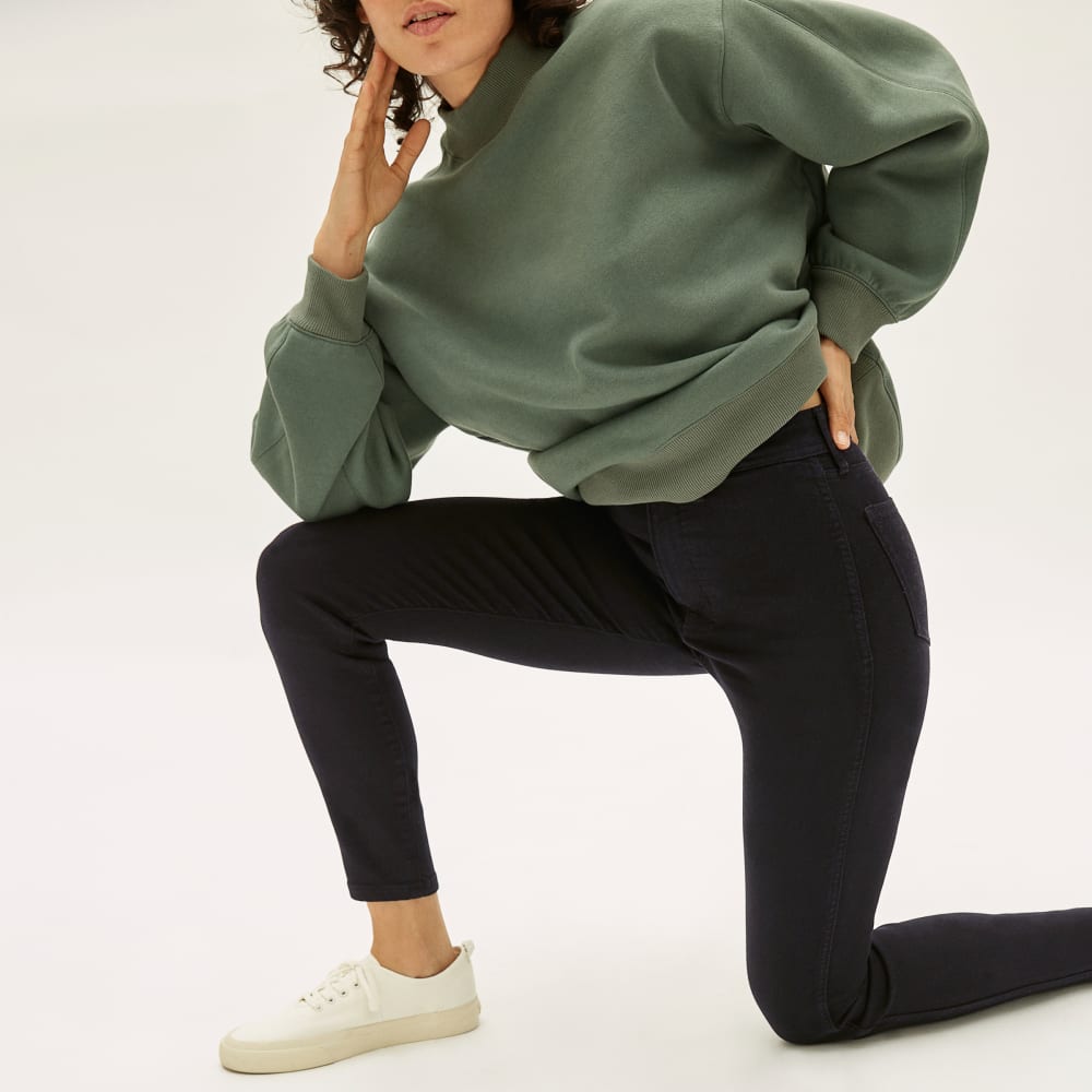 The Way-High® Clean Front Skinny Jean | Black | 28.5 Inseam - Image 6