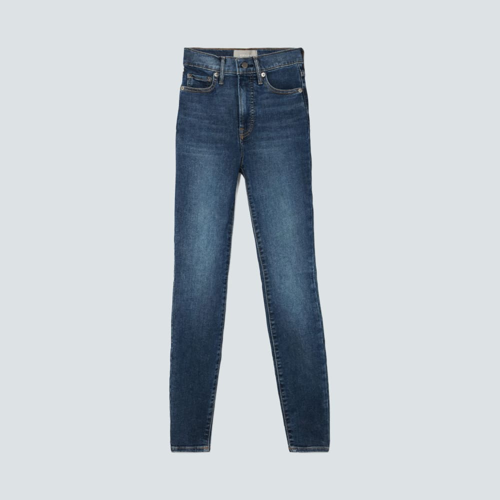 The Way-High? Hourglass Skinny Jean | Authentic Blue | 26.75 Inseam - Image 2